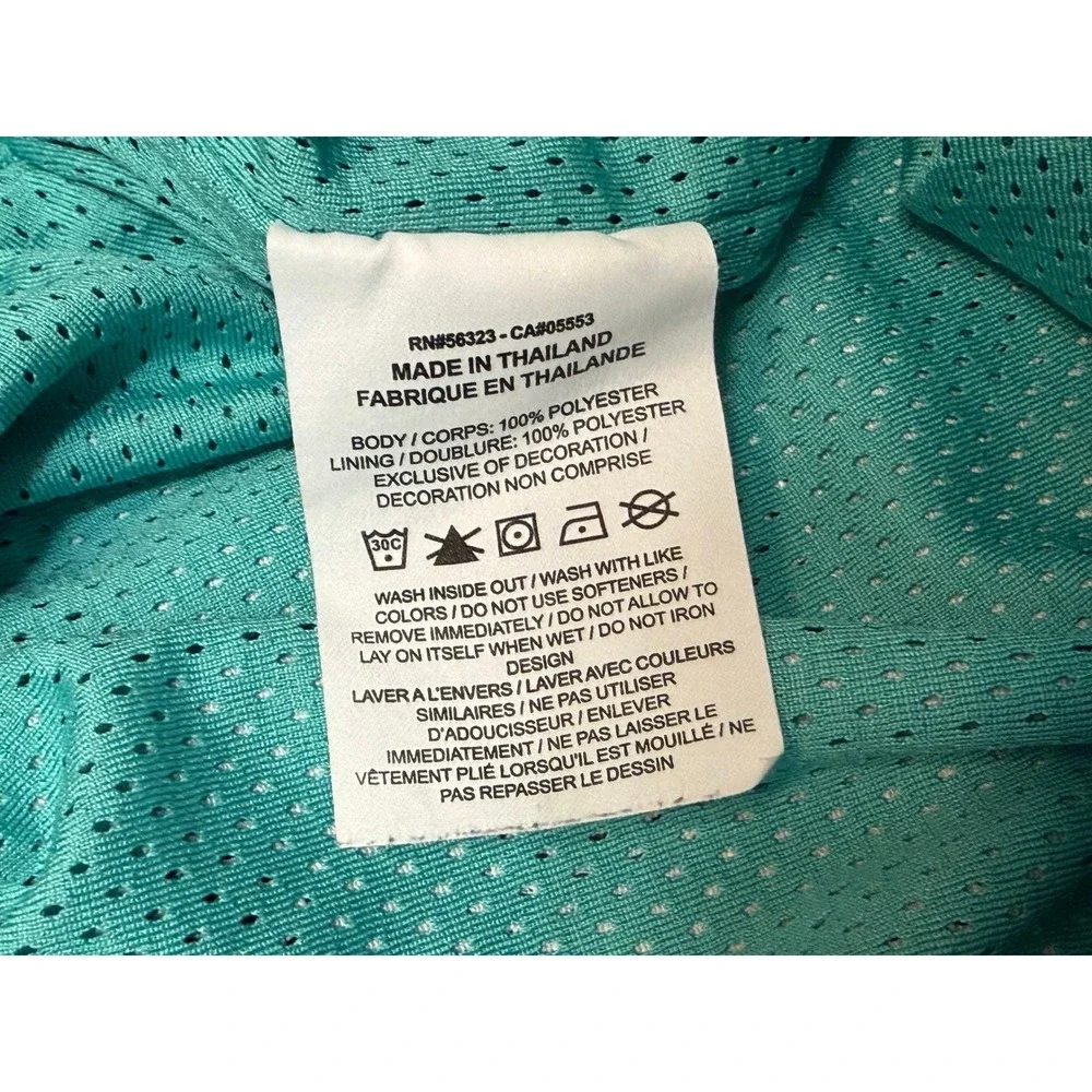 Nike Air Jordan Essentials Mesh Pinstripe Shorts Teal Blue Sz XL (DM1357-392)